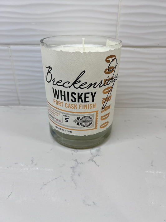 Breckenridge Whiskey Port Cask Finish Candle